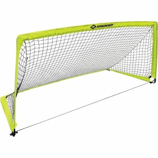 Fotbollsmål Schildkröt Gul Svart