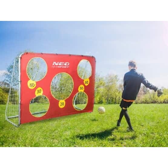 Fodboldmål - 215X153X76 Cm - Med sigte - Udendørs brug