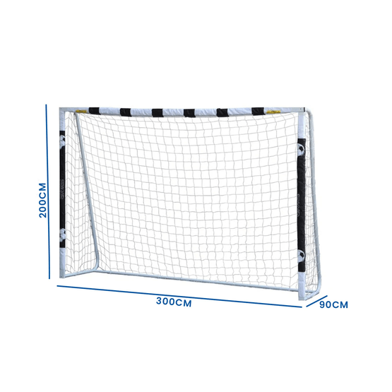 Fodboldmål 300X200 Cm Hvid - Fodboldmål