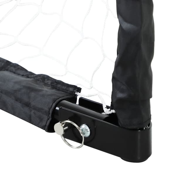 Rootz Fodboldmålsæt - Mini Fodboldmål - Foldning af metalramme - Let transport - 90 cm x 36 cm x 60 cm