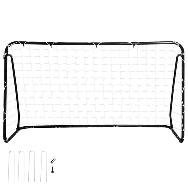 Rootz Fodboldmål - Fodboldnet - Sportsmål - Forbedrer færdigheder - 203 cm x 81 cm x 120 cm