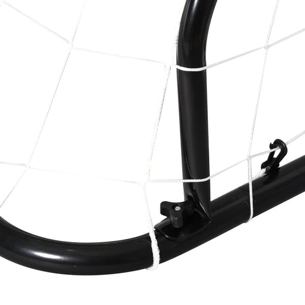 Rootz Fodboldmål - Fodboldnet - Sportsmål - Forbedrer færdigheder - 203 cm x 81 cm x 120 cm