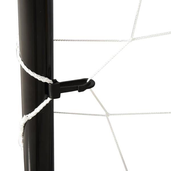 Rootz Fodboldmål - Fodboldnet - Sportsmål - Forbedrer færdigheder - 203 cm x 81 cm x 120 cm