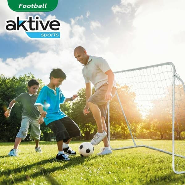 Fodboldmål Aktive Kanvas 182 x 91 x 122 cm Træning