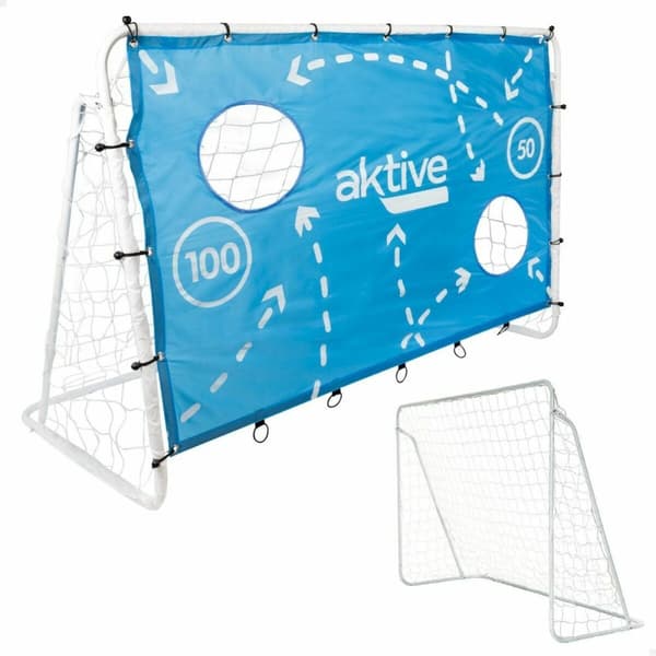 Fodboldmål Aktive Kanvas 182 x 91 x 122 cm Træning