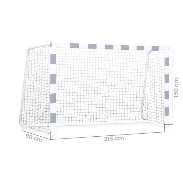 Fotbollsmålnät 215 x 150 x 90 cm Neo-Sport