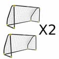 Miniatyrbild 2 av 2: Set med 2 fotbollsmål Ociotrends 180 x 91 x 120 cm