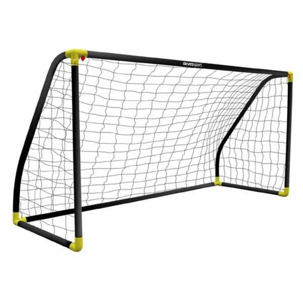 Hopvikbart fotbollsmål Ociotrends 180 x 91 x 120 cm Svart (Svart)