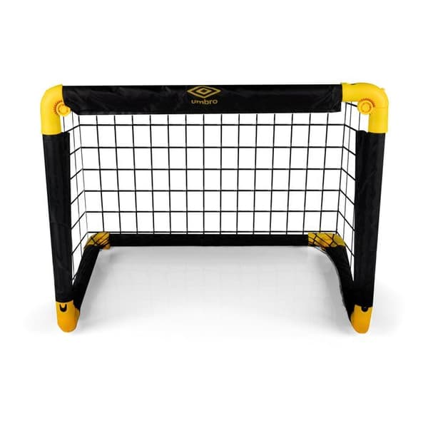 Vikbart fotbollsmål - Umbro - 50 x 44 x 44 CM - Svart/Gul - För barn och vuxna - Polypropen