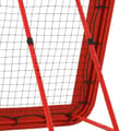 Miniatyrbillede 8 af 9: Fodbold Rebounder, 128x118x108-120 cm, Rød