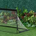 Miniatyrbillede 9 af 9: Fodboldmål Sæt, 186x90x89 cm, Sort
