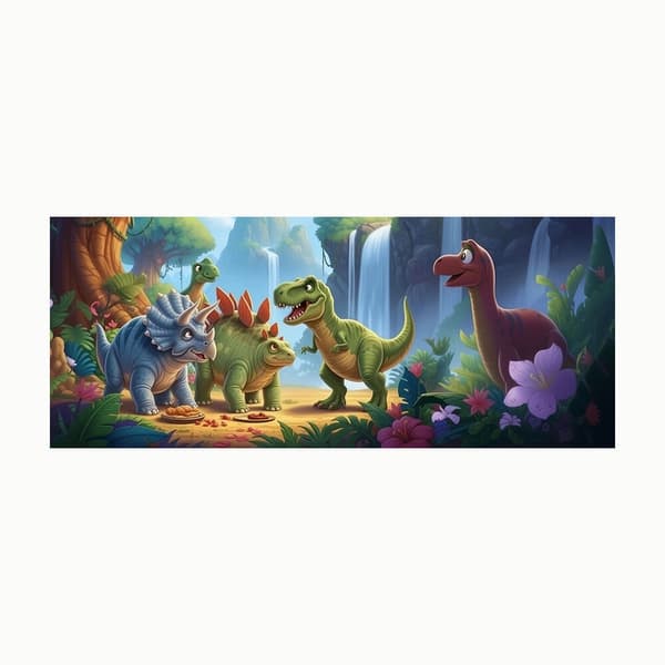 Barn Tecknade Dinosaurier Mugg