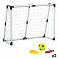 Miniatyrbilde 1 av 4: Fotballmål Colorbaby 131 x 101 x 59 cm (2 enheter)