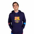 Miniatyrbillede 1 af 9: Hættetrøje til Mænd F.C. Barcelona Marineblå - L