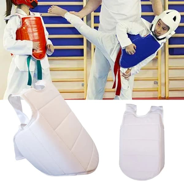 Taekwondo Beskyttelsesvest, Holdbart Oxford Stof, Justerbar Pasform,S