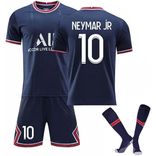 jalkapallo paita / jalkapallovaatteet neymar jr lapsille / aikuisille jalkapallosukat
