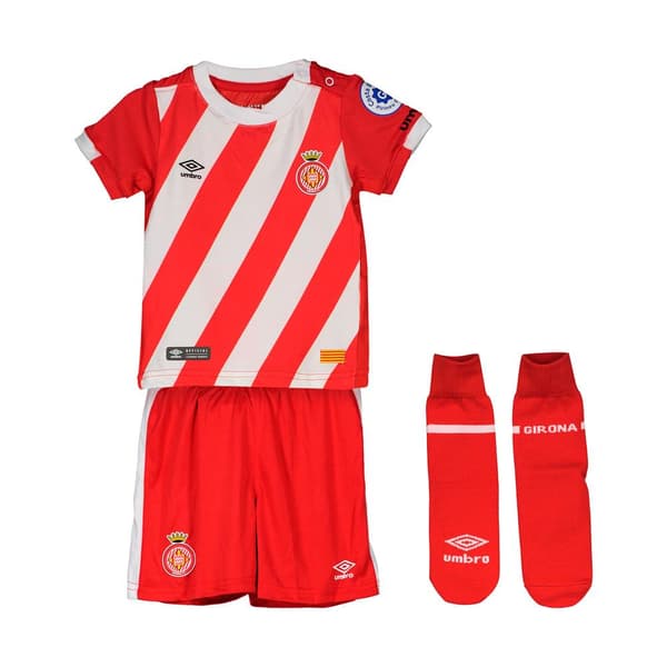 Umbro Hjemmekasse Girona Fc 18/19 Junior Sæt Rød 6-12 Months