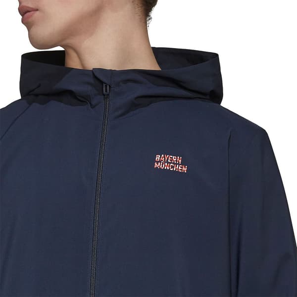 Adidas Jakke Bayern Munich Q2 Wb 22/23 Blå M