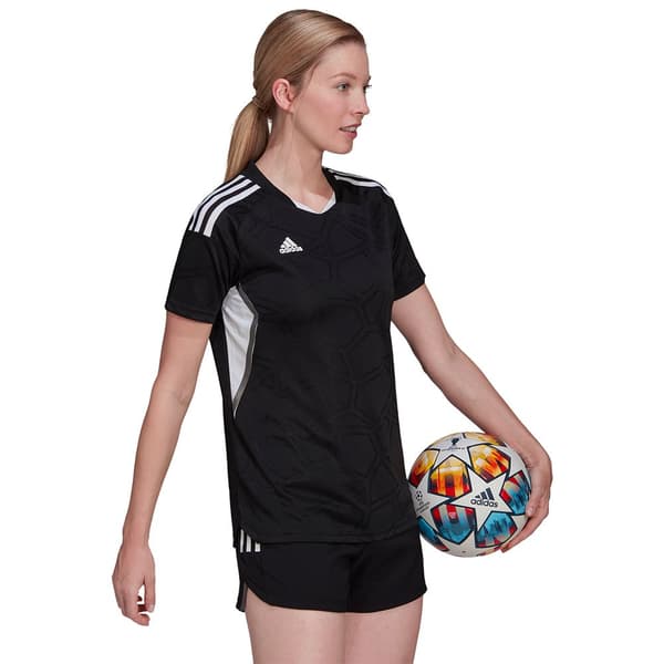Adidas Lyhythihainen T-paita Condivo 22 Md Musta XS Nainen