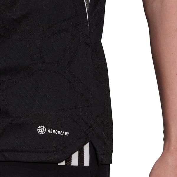 Adidas Lyhythihainen T-paita Condivo 22 Md Musta XS Nainen