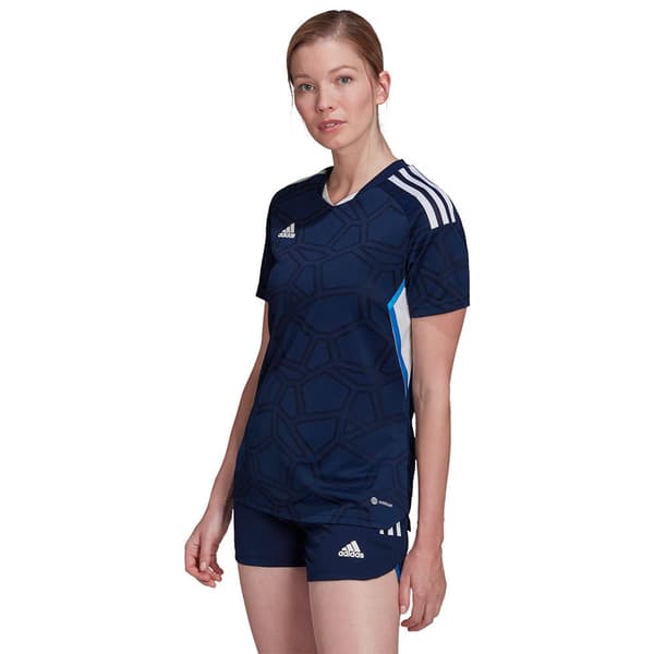 Adidas Kort Ärm T-shirt Condivo 22 Md Blå M Kvinna
