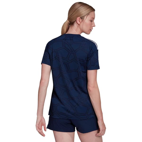 Adidas Kort Ärm T-shirt Condivo 22 Md Blå M Kvinna