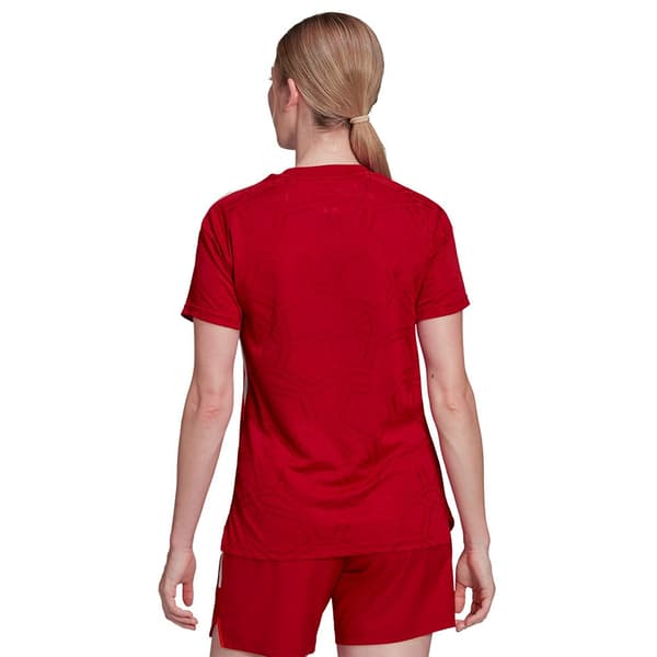 Adidas Kort Ärm T-shirt Condivo 22 Md Röd S Kvinna