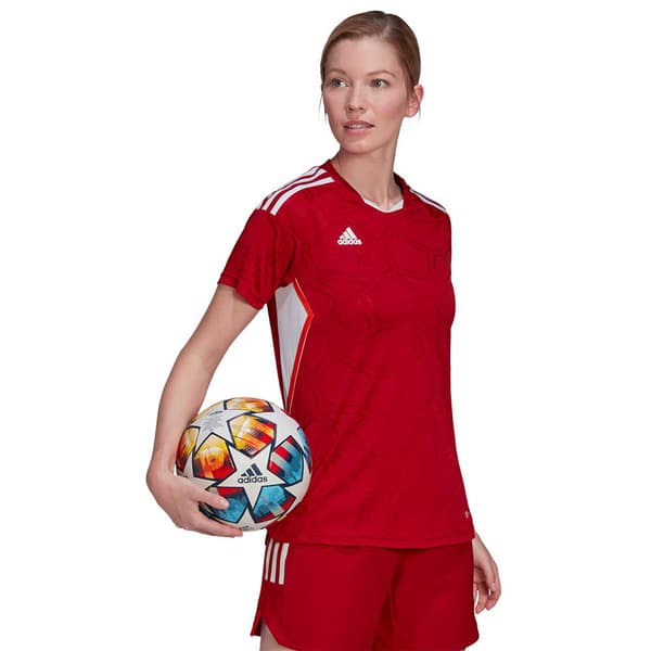 Adidas Kort Ärm T-shirt Condivo 22 Md Röd S Kvinna
