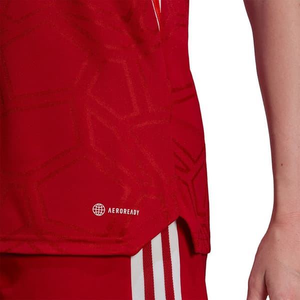 Adidas Kort Ärm T-shirt Condivo 22 Md Röd S Kvinna