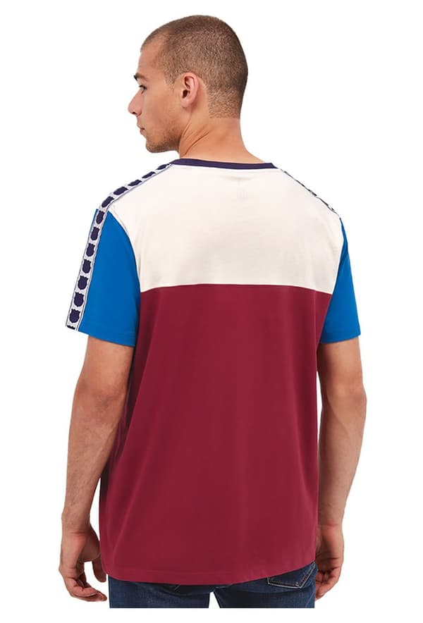 BarÇa Kortærmet T-shirt Tape Rød XL Mand