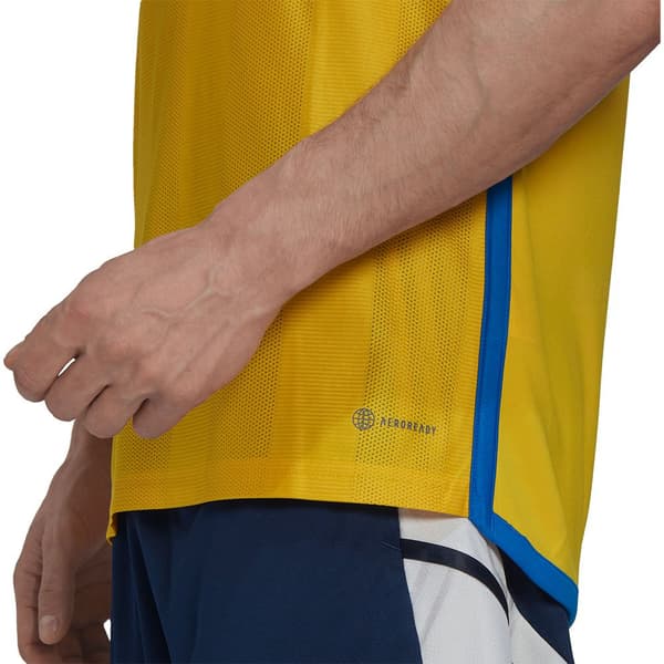 Adidas Lyhythihainen T-paita Home Sweden 22/23 Keltainen M