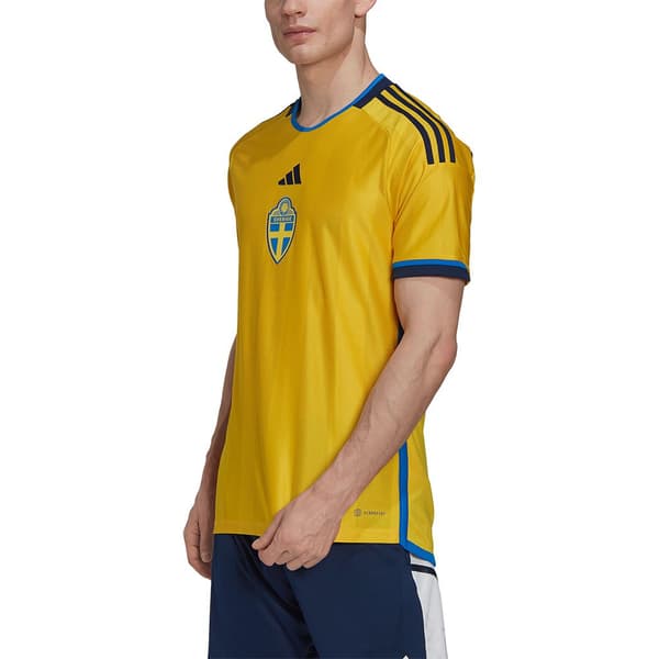 Adidas Lyhythihainen T-paita Home Sweden 22/23 Keltainen M