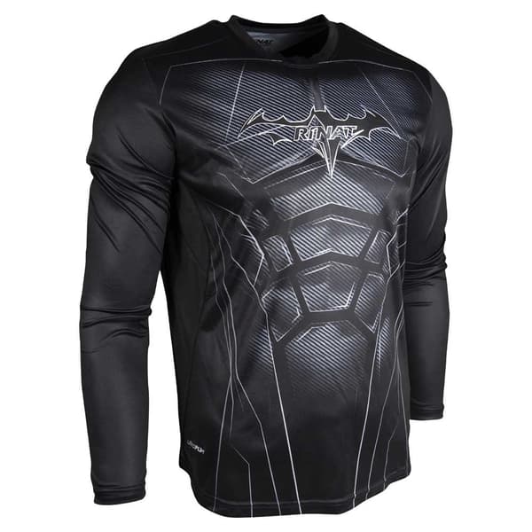 Rinat Langærmet Målmands T-shirt Iron Bat Sort M Mand