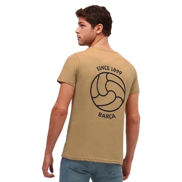 BarÇa Ball Lyhythihainen T-paita Beige L Mies