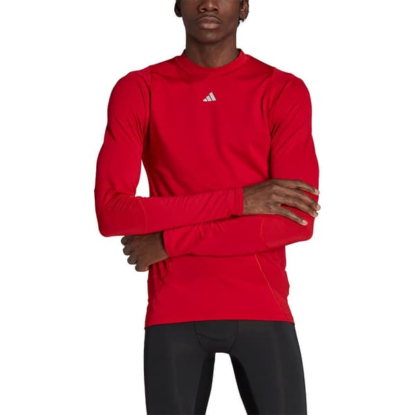 Adidas Pitkähihainen T-paita Tf Cr Punainen XL / Regular Mies