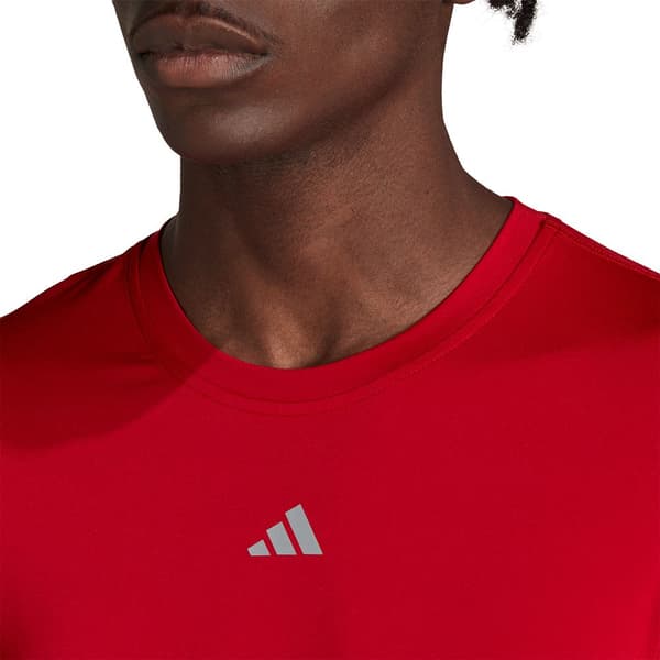 Adidas Långärmad T-shirt Tf Röd M / Regular Man