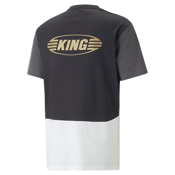 Puma Kortärmad T-shirt King Svart M Man