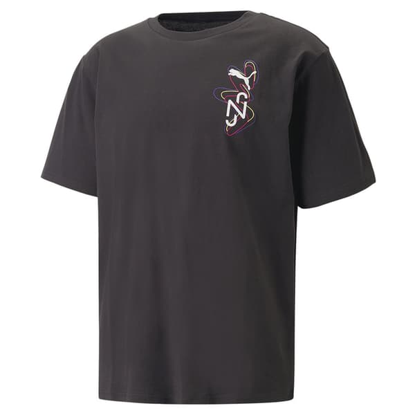 Puma Kortärmad T-shirt Neymar Creativity Svart M Man
