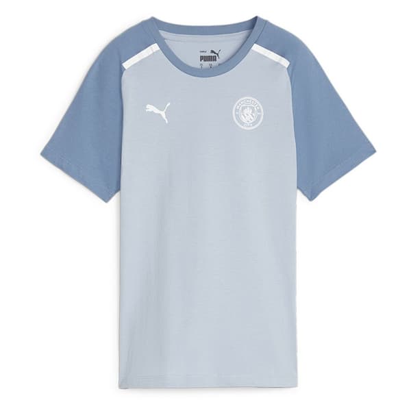 Puma Kortärmad T-shirt Mcfc Casuals Blå M Man
