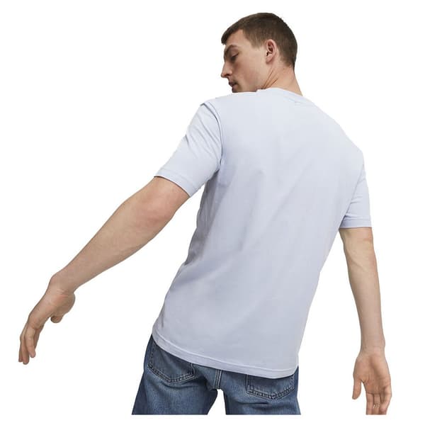 Puma Kortärmad T-shirt Mcfc Football Culture Blå XL Man