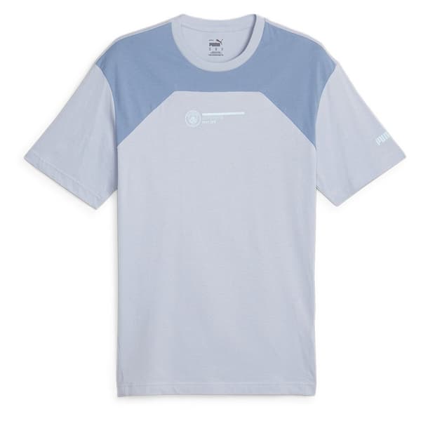 Puma Kortärmad T-shirt Mcfc Football Culture Blå XL Man