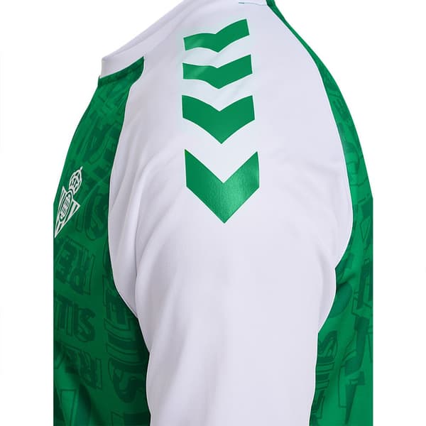 Hummel Lyhythihainen T-paita Pre Match Real Betis Balompié 23/24 Vihreä 2XL