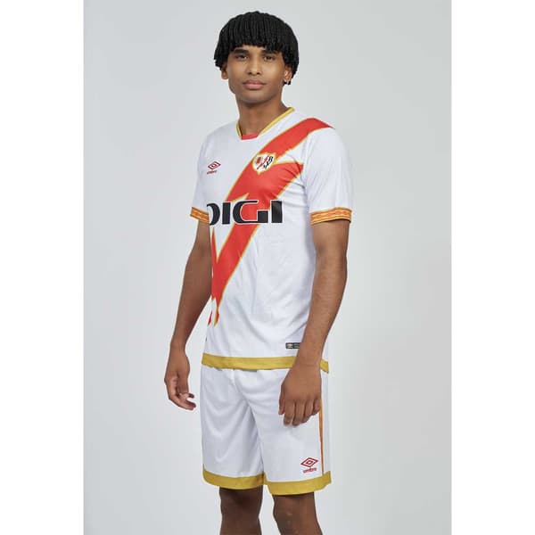 Umbro Shortsit Home Rayo Vallecano De Madrid 23/24 Valkoinen M