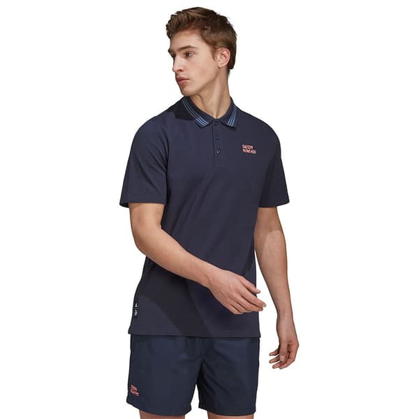 Adidas Kortärmad Piké Bayern Munich Q2 22/23 Blå L