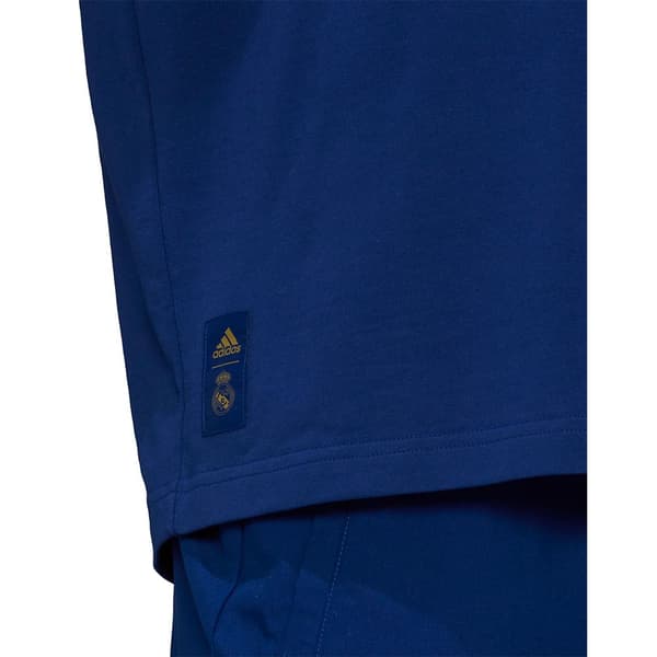 Adidas Kortærmet T-shirt Real Madrid Q2 Hc 21/22 Blå M