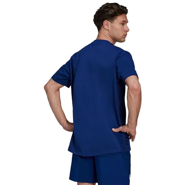 Adidas Kortærmet T-shirt Real Madrid Q2 Hc 21/22 Blå M