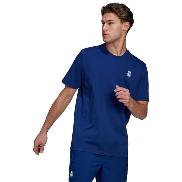 Adidas Kortärmad T-shirt Real Madrid Q2 Hc 21/22 Blå M