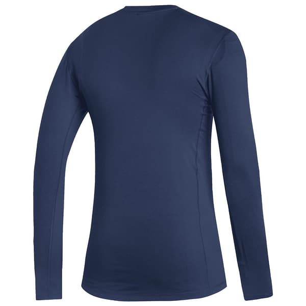 Adidas Tech-fit Long Sleeve T-shirt Blå S Man