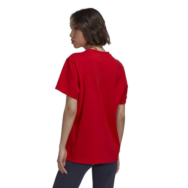 Adidas Kvinna Kortärmad T-shirt Fc Bayern Graphic 22/23 Röd M