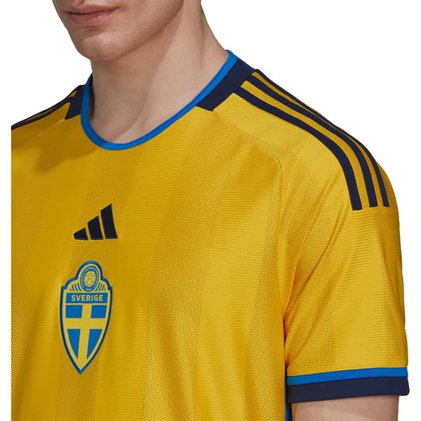 Adidas Lyhythihainen T-paita Home Sweden 22/23 Keltainen S